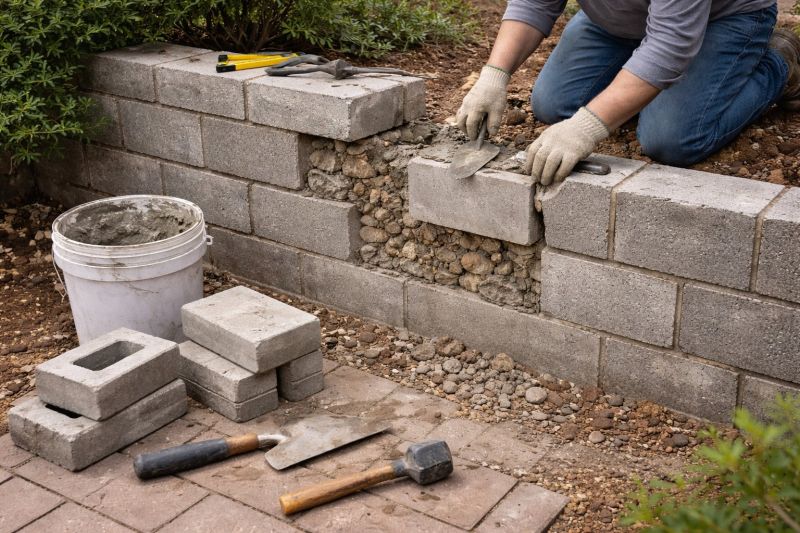 Block Masonry Repair in Plymouth, MI