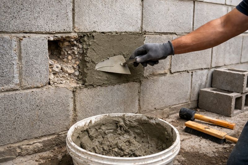 Block Wall Repair in Southgate, MI