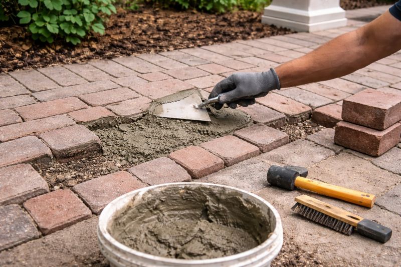 Brick Flatwork Repair in Dearborn Heights, MI