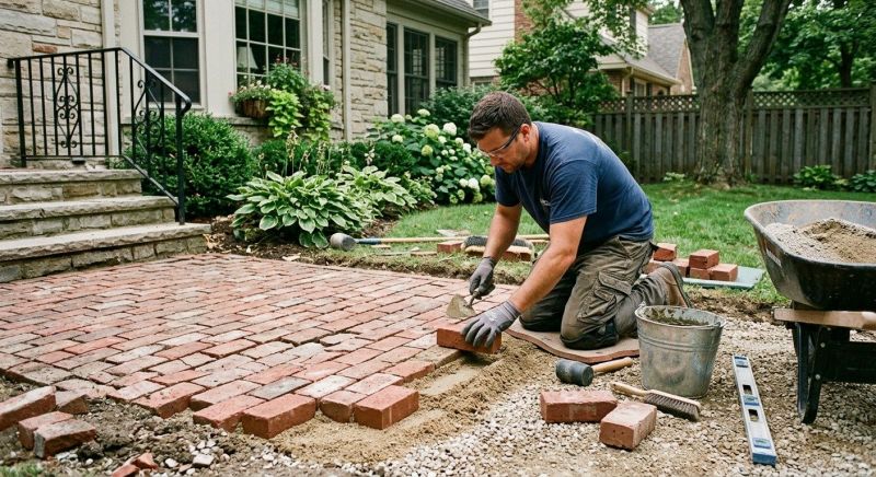 Brick Flatwork Repair in Farmington, MI