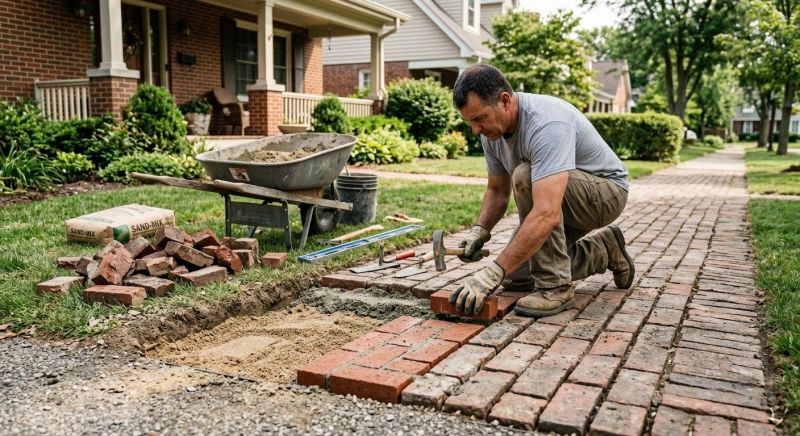 Brick Flatwork Repair in Ferndale, MI