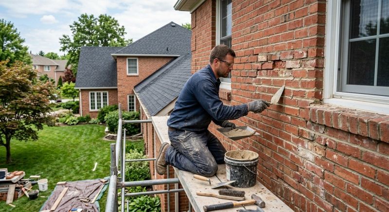 Brick Flatwork Repair in Wayne, MI