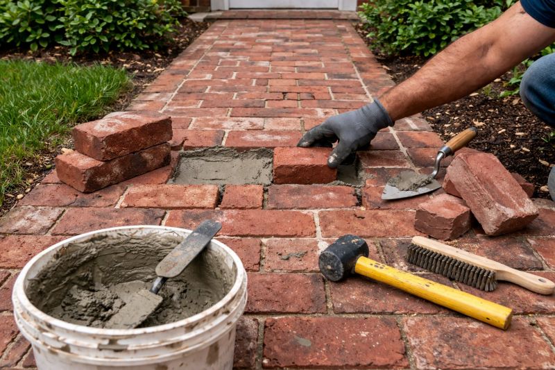 Brick Hardscape Repair in Plymouth, MI