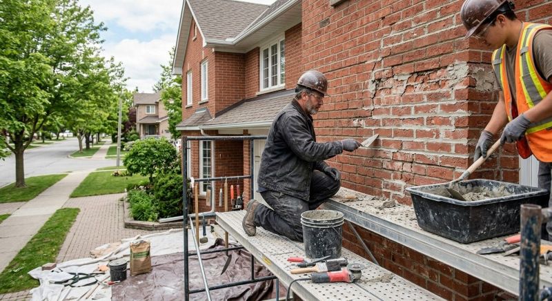 Brick Masonry Repair in Dearborn Heights, MI