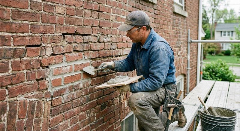 Brick Masonry Repair in Huntington Woods, MI