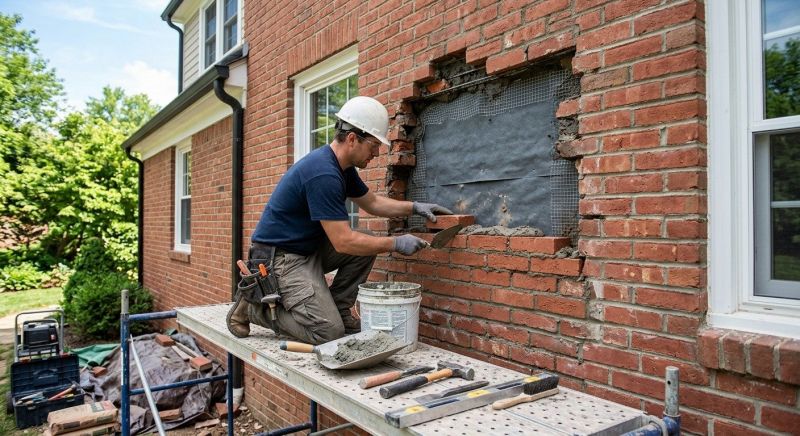 Brick Masonry Repair in South Lyon, MI