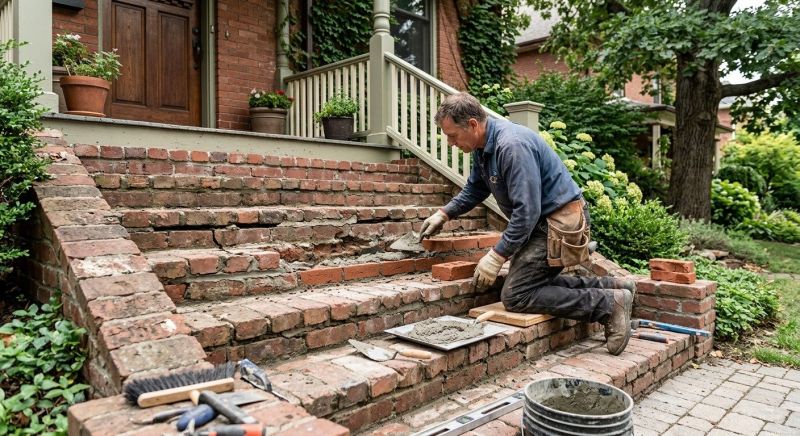 Brick Repair in Franklin, MI