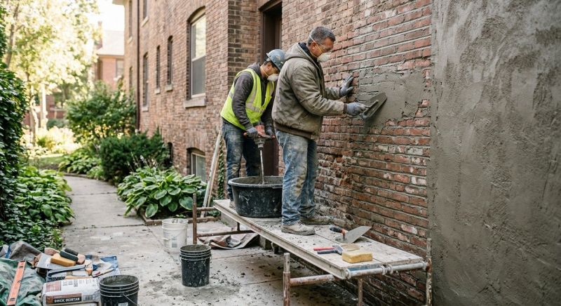 Brick Repair in Pinckney, MI