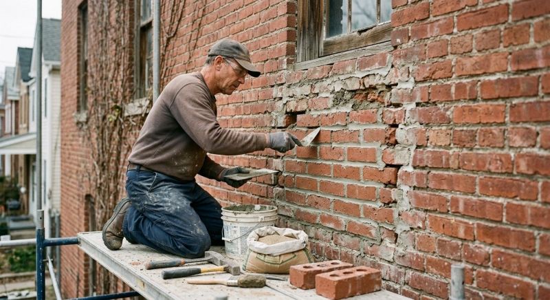 Brick Repair in Romulus, MI