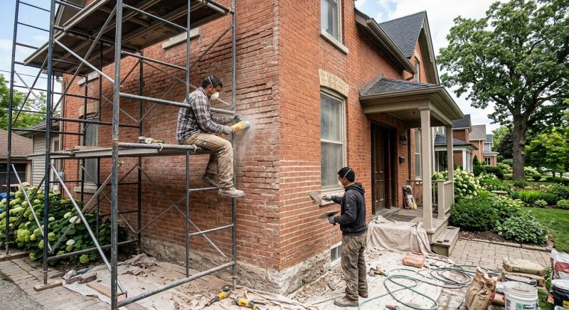 Brick Restoration in Berkley, MI