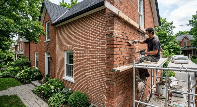 Brick Restoration in Plymouth, MI