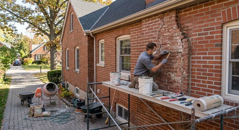 Brick Restoration in Livonia, MI