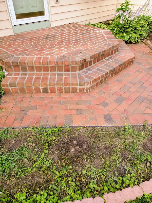 Brick Stoop Repair in Plymouth, MI