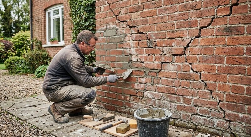 Brick Wall Repair in Bloomfield Hills, MI
