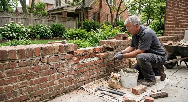 Brick Wall Repair in Taylor, MI