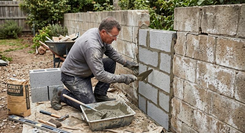 Cement Block Repair in Plymouth, MI