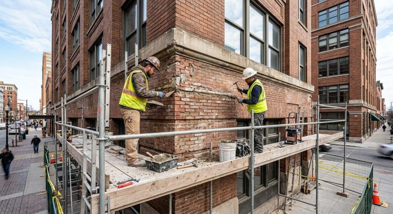 Commercial Masonry Repair in Dexter, MI