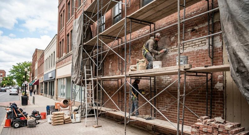 Commercial Masonry Repair in Oak Park, MI