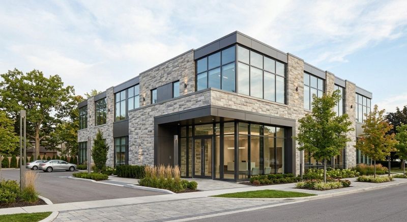 Commercial Stone Masonry in New Boston, MI
