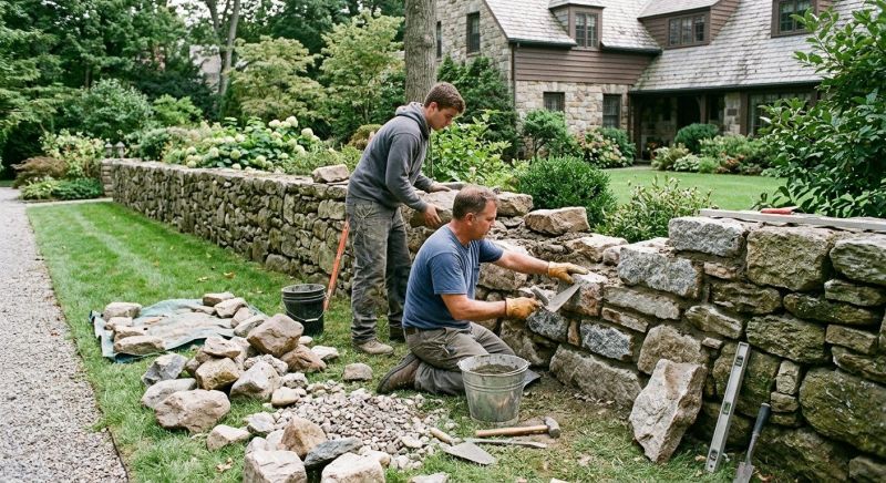 Retaining Wall Repair in Bloomfield Hills, MI