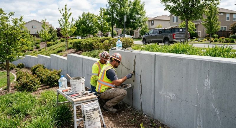 Retaining Wall Repair in Hartland, MI