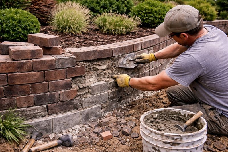 Retaining Wall Repair in Romulus, MI