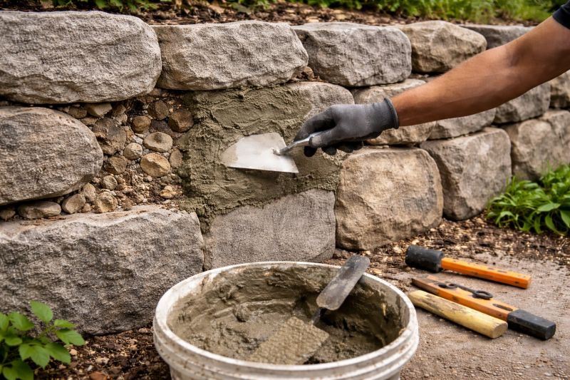 Retaining Wall Repair in Trenton, MI