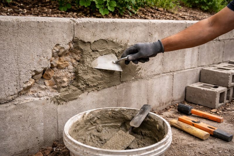 Retaining Wall Repair in Waterford, MI