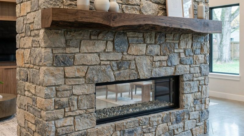 Stone Chimney Installation in Carleton, MI