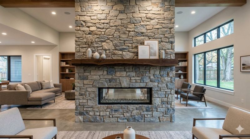 Stone Chimney Installation in Romulus, MI
