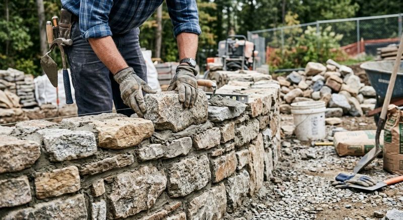 Stone Masonry Installation in Trenton, MI