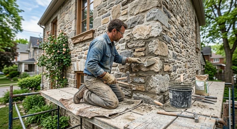 Stone Masonry Repair in Birmingham, MI