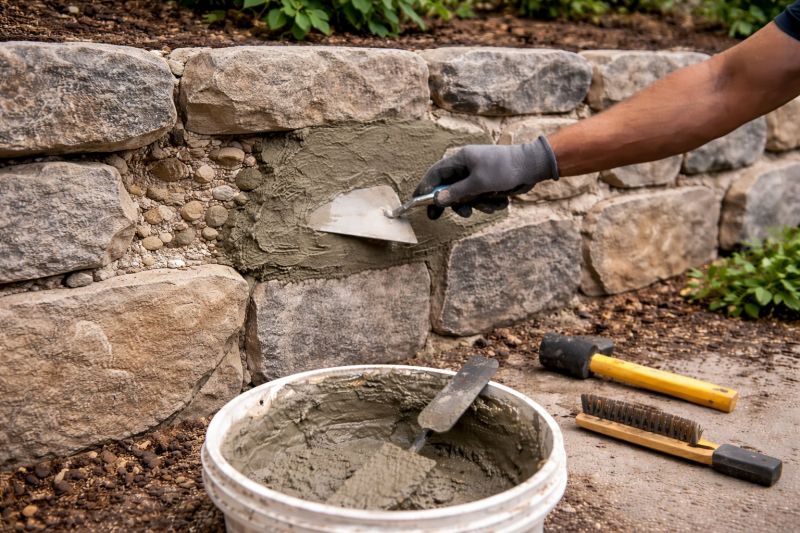 Stonework Repair in Highland, MI